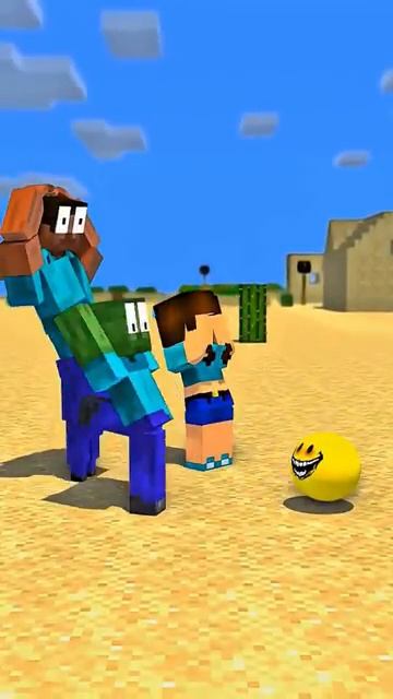 Херобрин против Супер-Стива: Атака Верити — Анимация по Minecraft