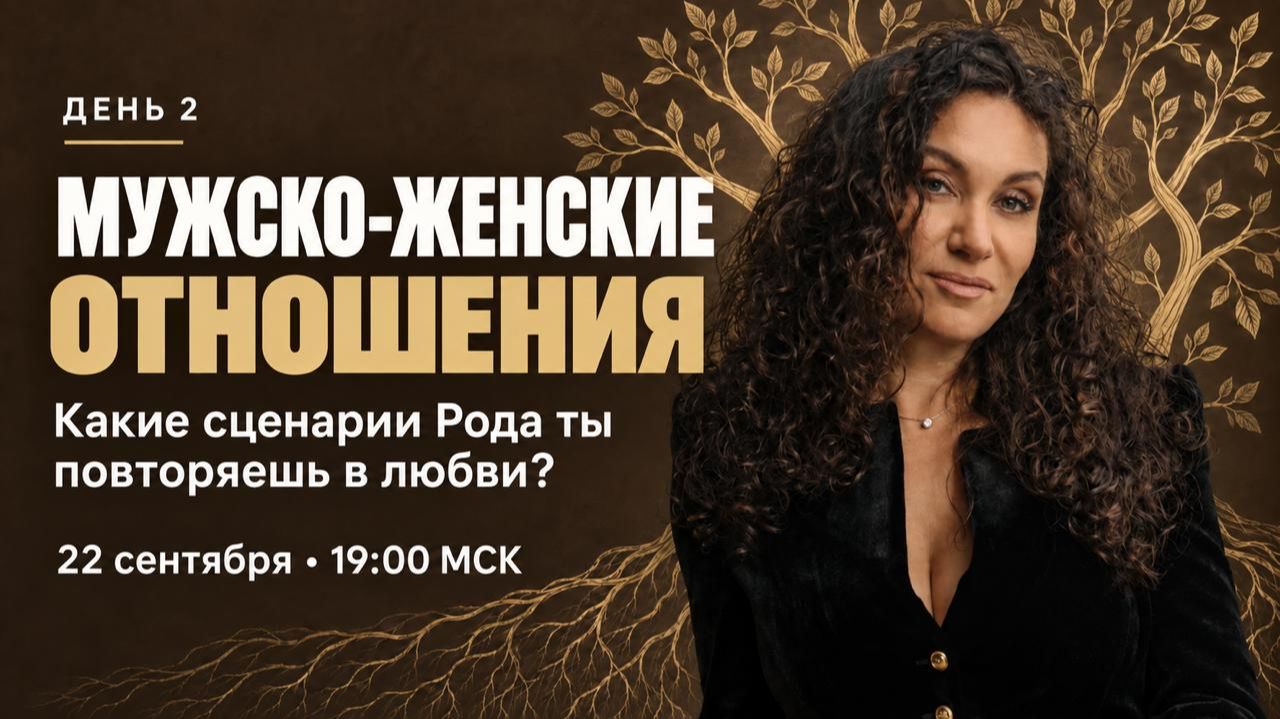 Второй день интенсива «Как взять от Рода силу вместо боли»: Мужско-женские отношения