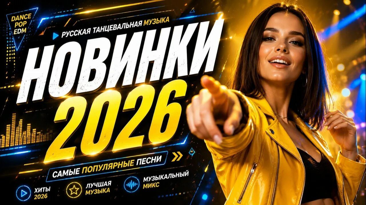 Музыкальный микс 2026: Лучшие хиты и главные новинки года в одном плейлисте