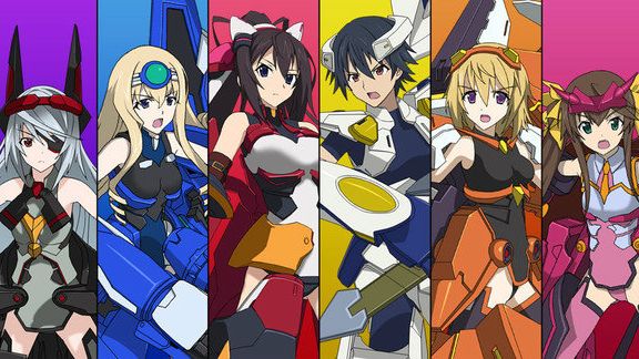 IS - Infinite Stratos: Versus Colors (Прохождение на Стрим)