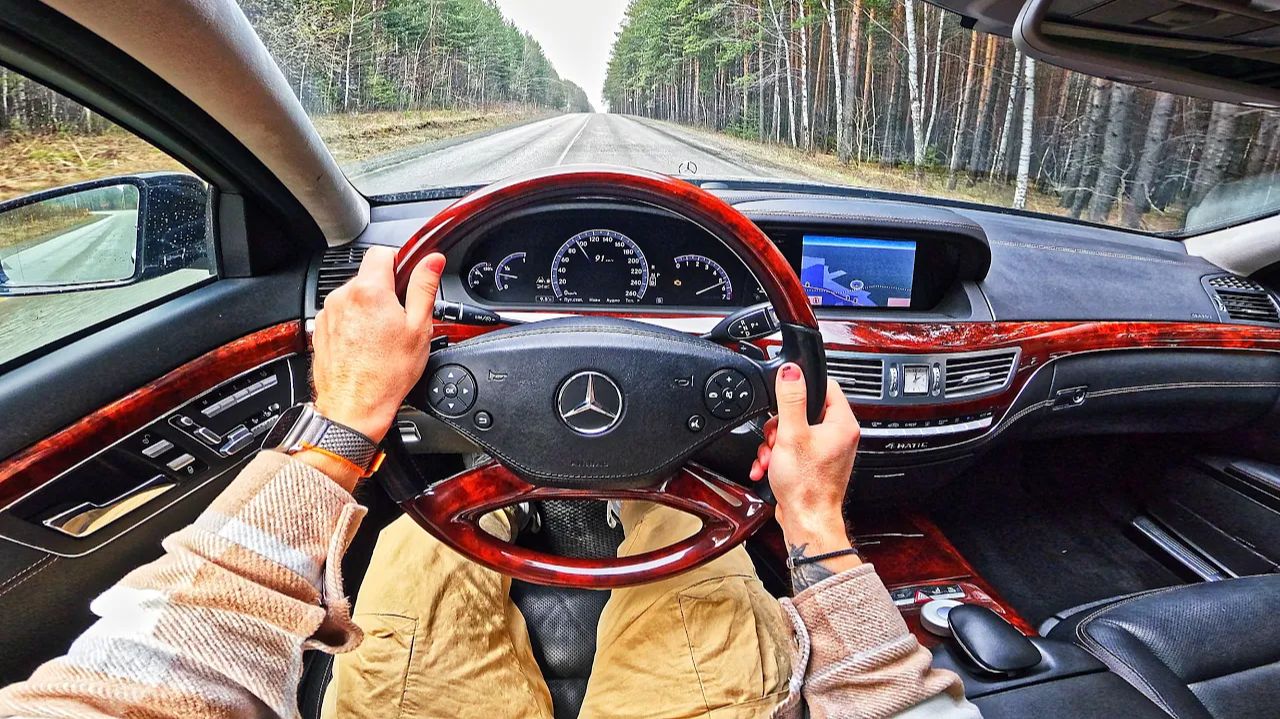 2011 Mercedes-Benz S500 (W221) 4MATIC - POV ТЕСТ-ДРАЙВ
