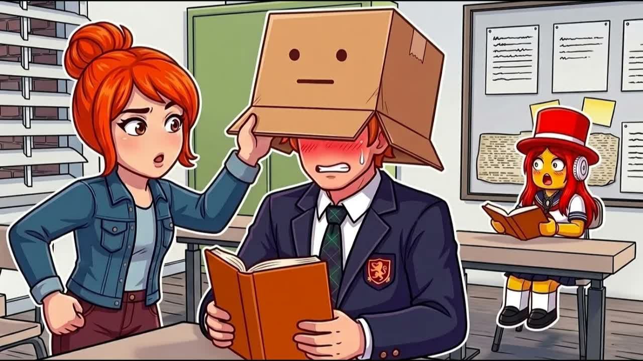 BOY Won’t Show His FACE In School!