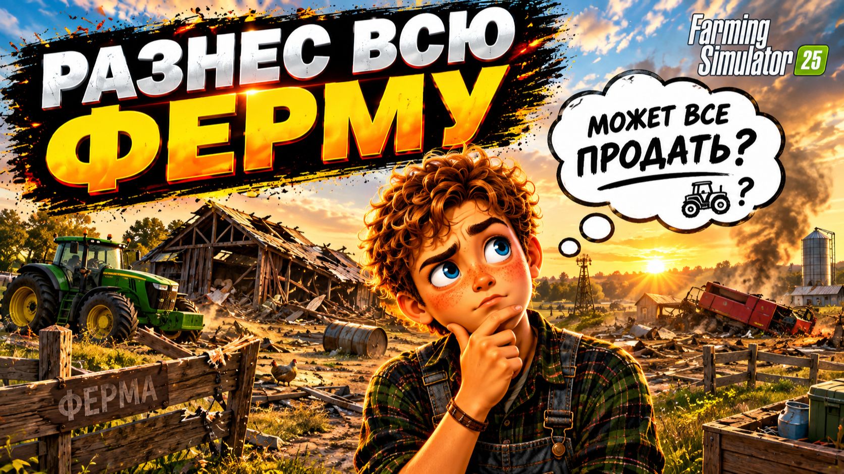 Сколько мы заработали в фарминг симулятор 2025 | Farming Simulator 25 #19
