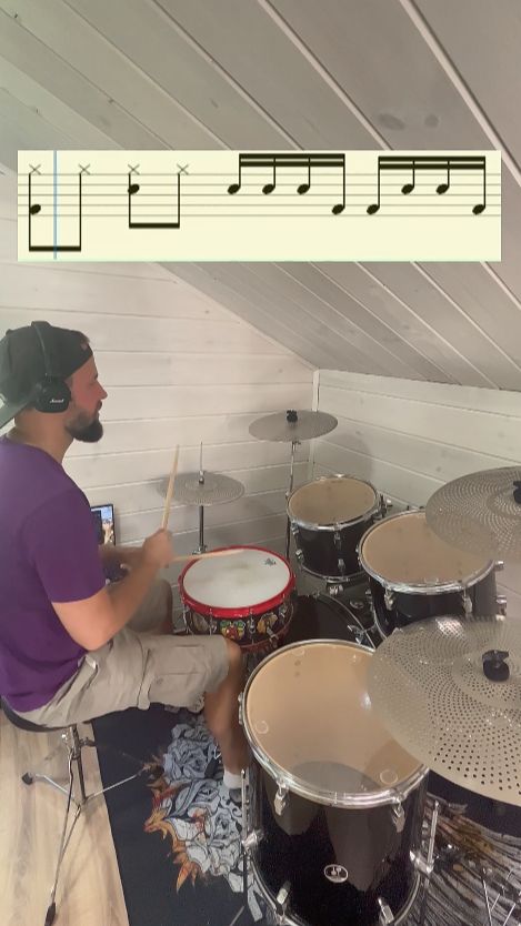 Брейк /🥁 Drum Fill №7 🎼 #shorts #барабаны