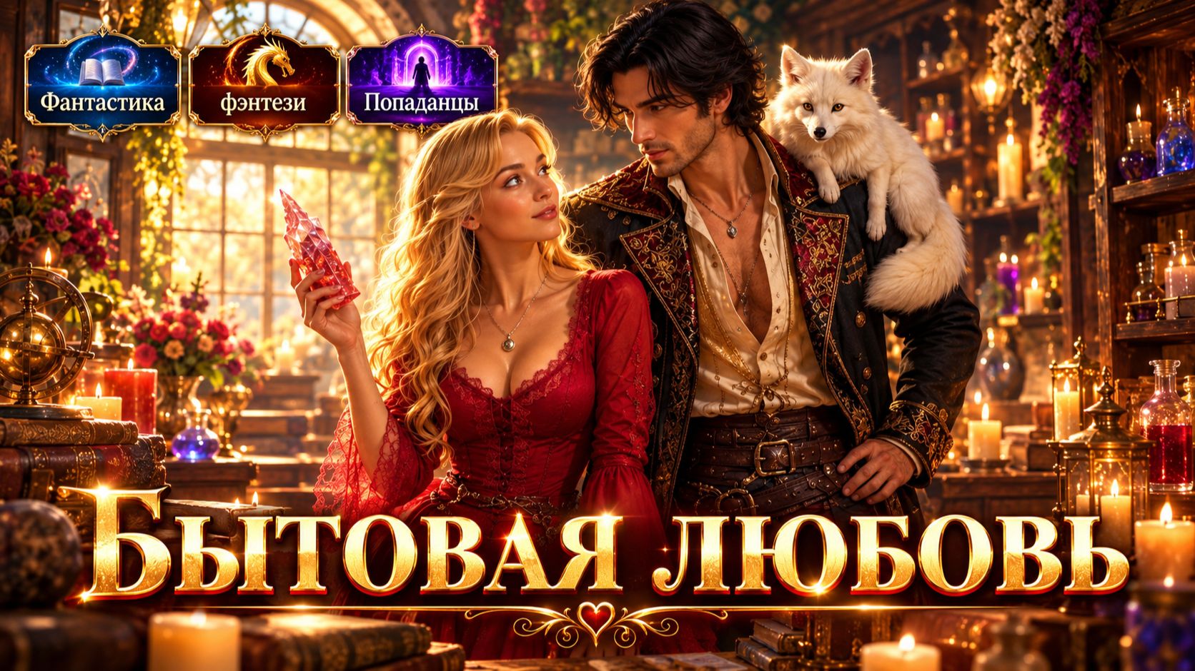 БЫТОВАЯ ЛЮБОВЬ | КНИГА 1 ЧАСТЬ 2 из 2 | ПОПАДАНЦЫ | АУДИОКНИГА | ФАНТАСТИКА | ПРИКЛЮЧЕНИЯ