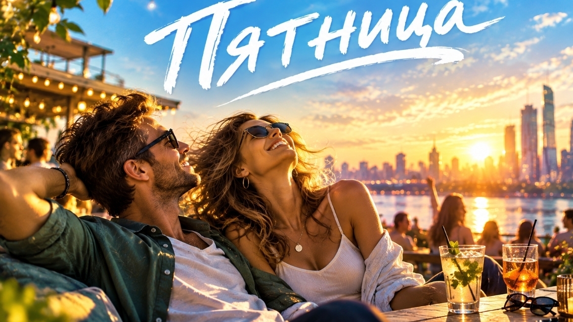 Пятница. Слова мои, музыка совместно с Suno AI.