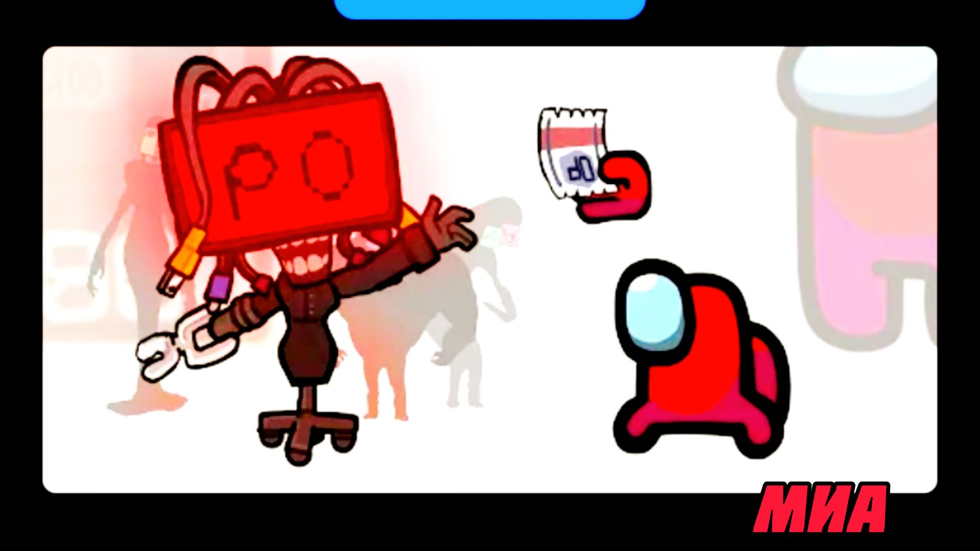 🏈🥊Mini Crewmate Kills против 🆚👊Роблокс Doors - 🚪#Весëлая анимация 🏀