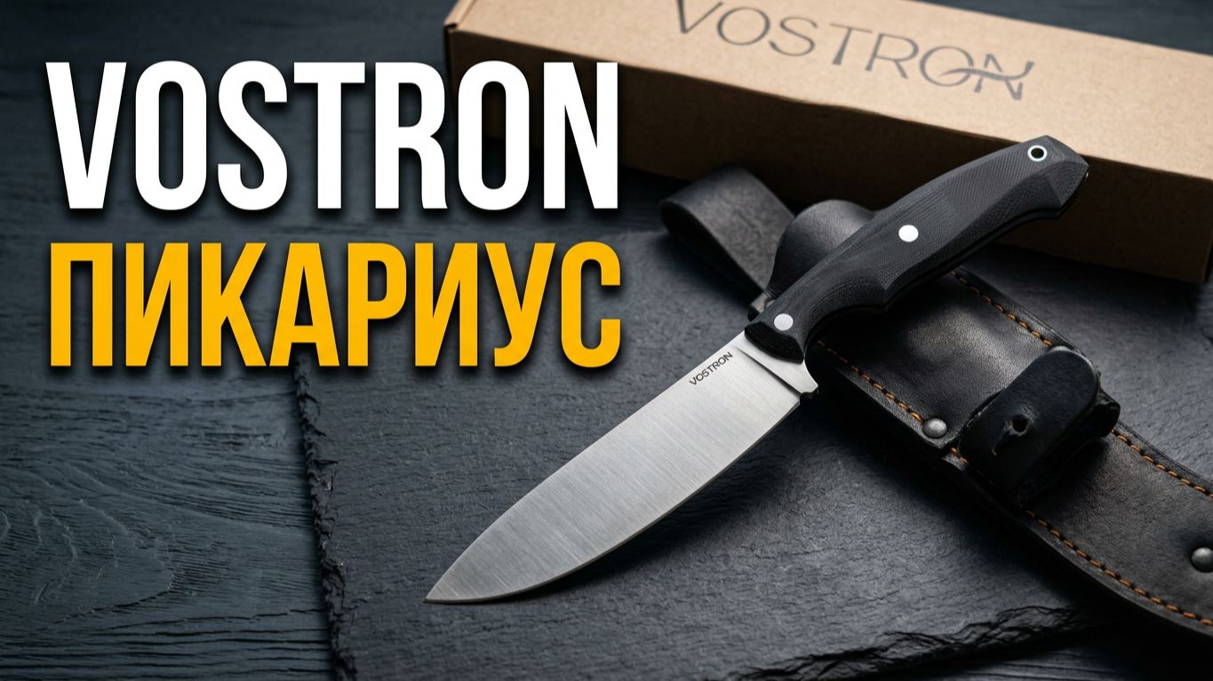 Нож НОВИНКА Vostron Пикариус #edc #fishing #tactical #unboxing #hunting #survival #tactic #knife