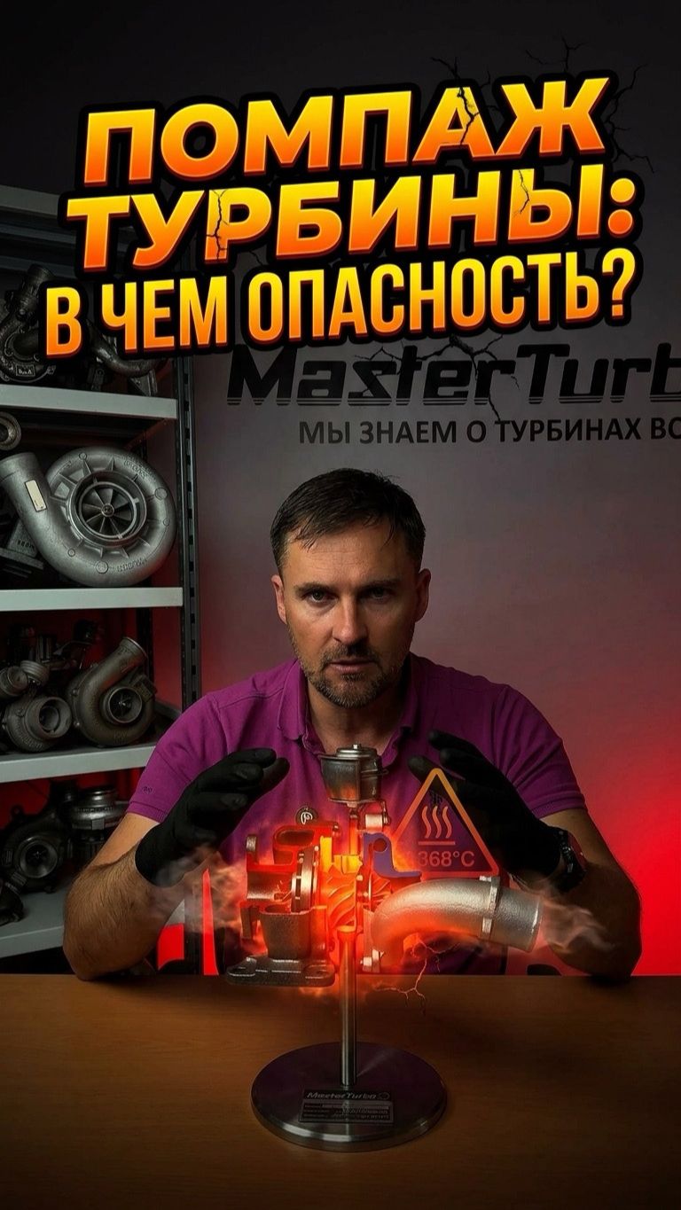 Помпаж турбины, в чем его опасность.