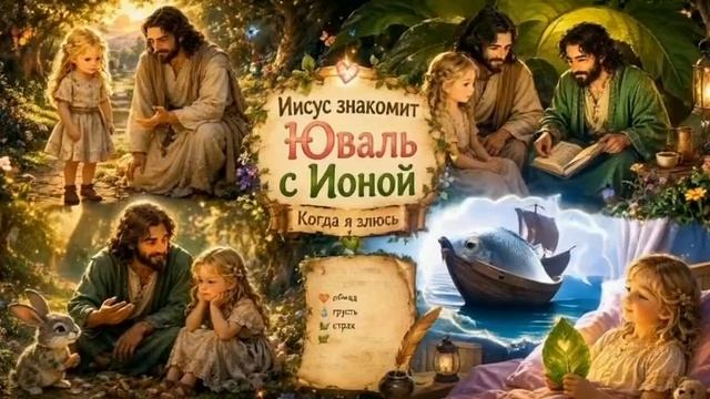 Юваль в Божьем Саду - Иисус знакомит Юваль с Ионой (История 59)