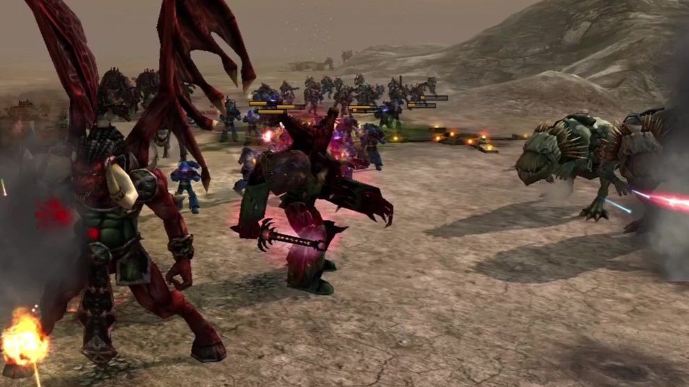 Warhammer 40,000 Dawn Of War - Definitive Edition Мультиплеер 37 Оазис Шарра 4 на 4