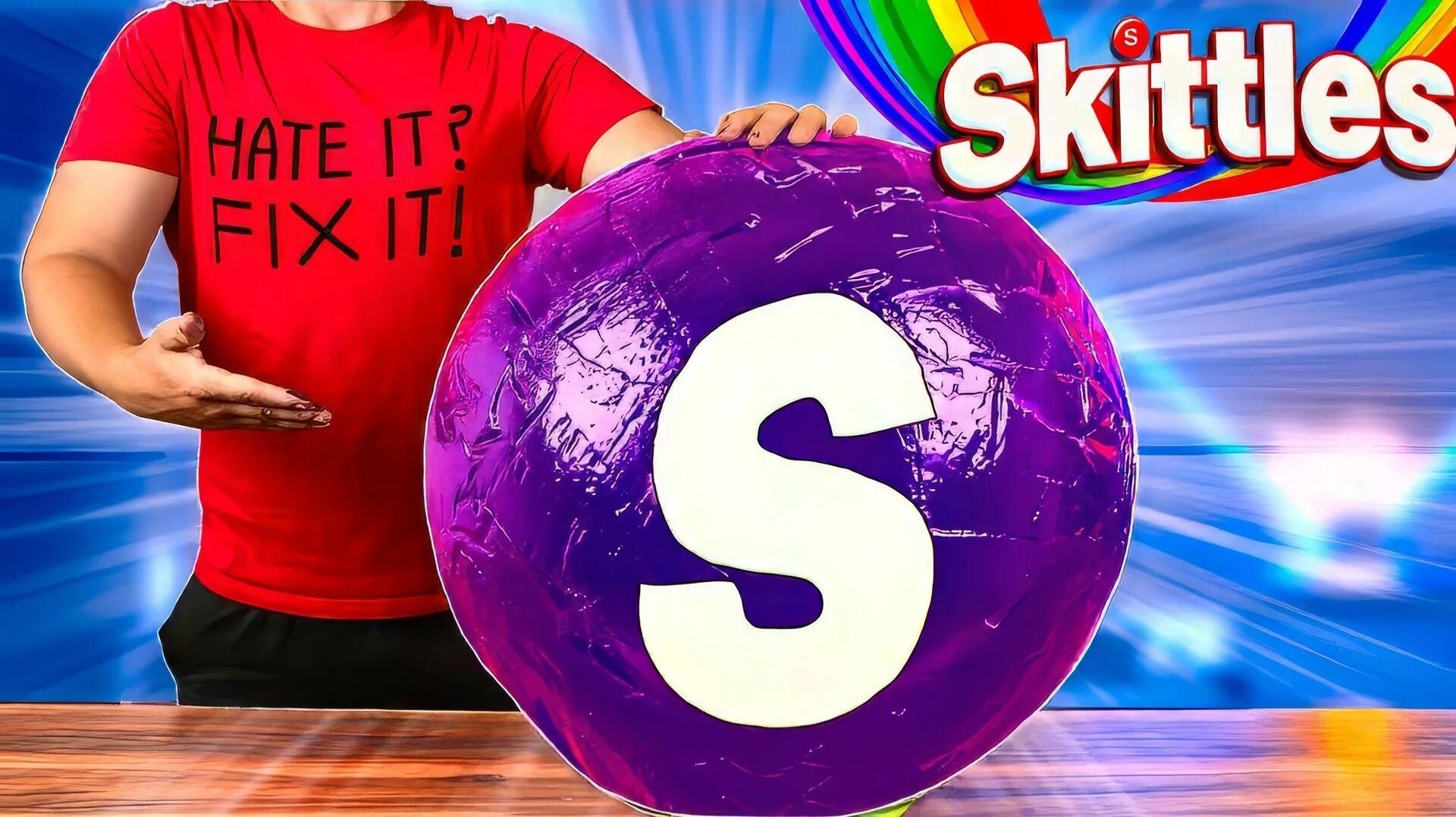 Я СДЕЛАЛ ГИГАНТСКИЙ SKITTLES ВЕСОМ 78 КИЛОГРАММ