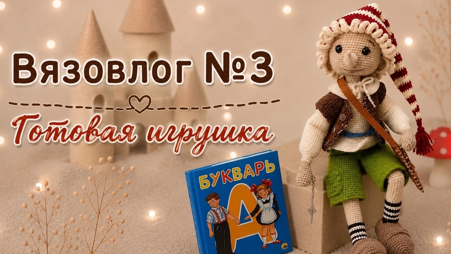 Вязовлог № 3
Готовая игрушка