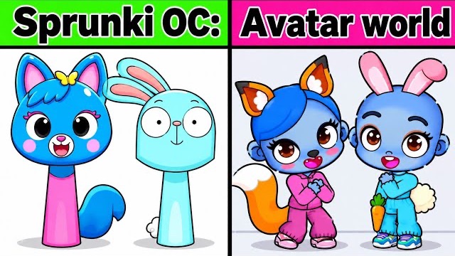 МОЙ СПРУНКИ OC: БАРРИ БАНС VS СУКИ 🆚 | AVATAR WORLD