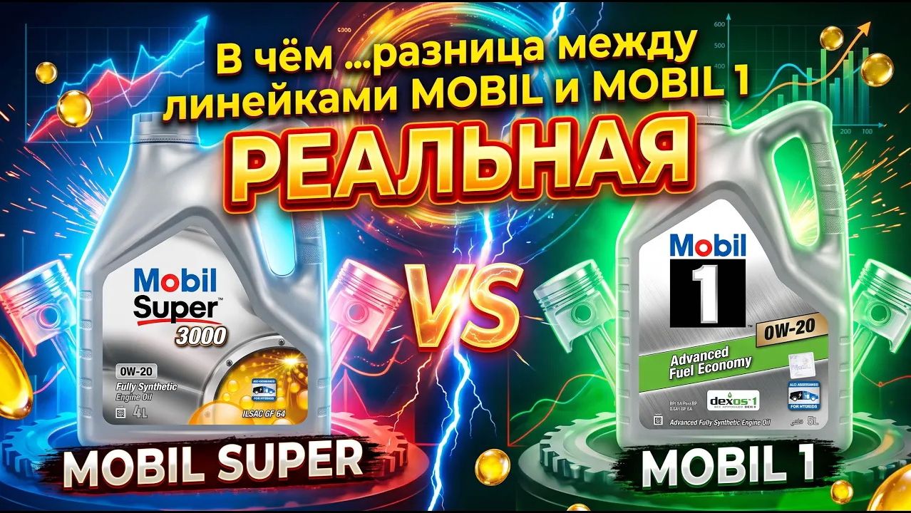 В чём реальная разница между линейками MOBIL и MOBIL1? #anton_mygt