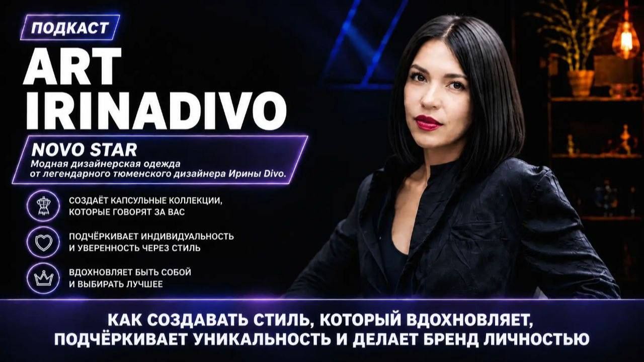 ART IRINADIVO в подкасте "Вип Персона"