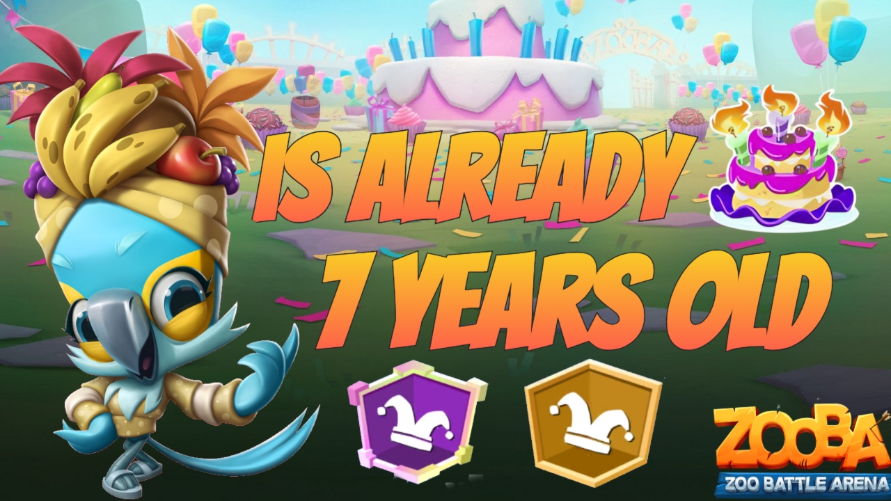 🏆ZOOBA IS ALREADY 7 YEARS OLD⁉️