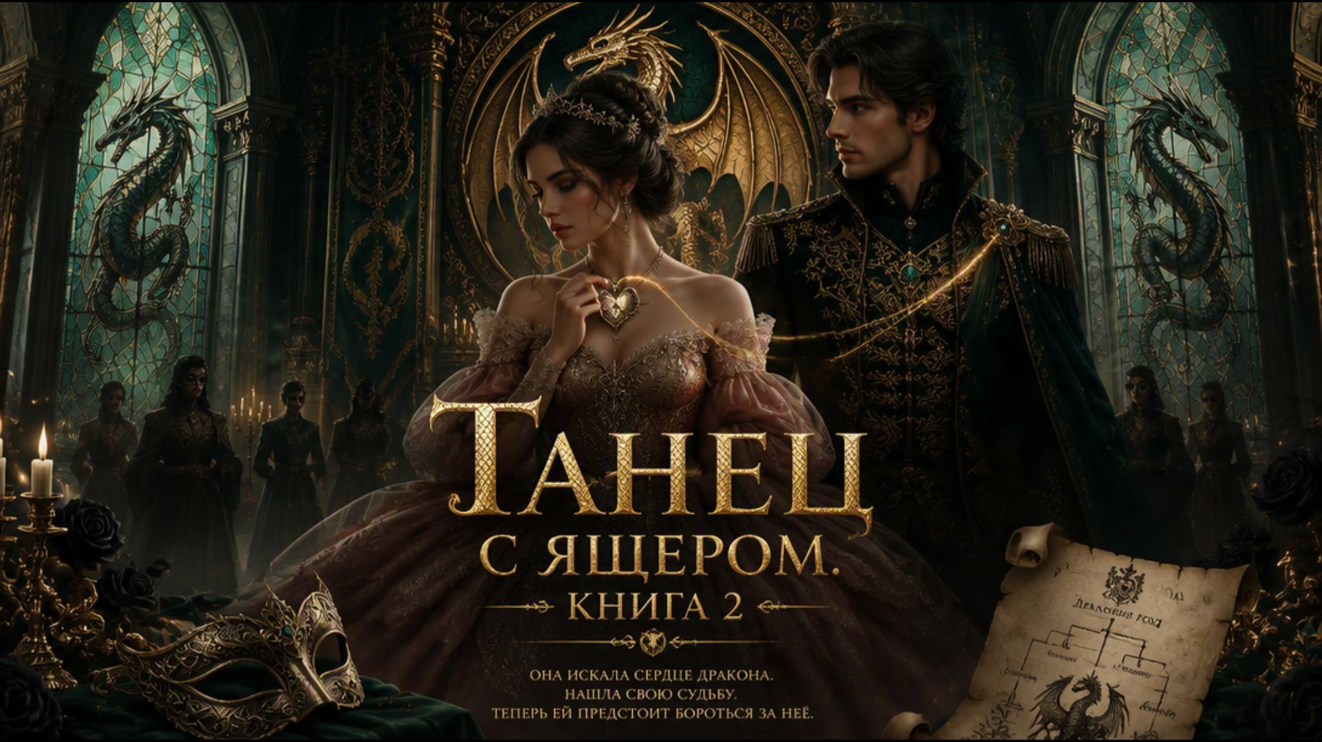 📖ПОЛНАЯ АУДИОКНИГА📖ТАНЕЦ С ЯЩЕРОМ КНИГА 2❤️🍷 ЛЮБОВНЫЕ ФЕНТЕЗИ🍷