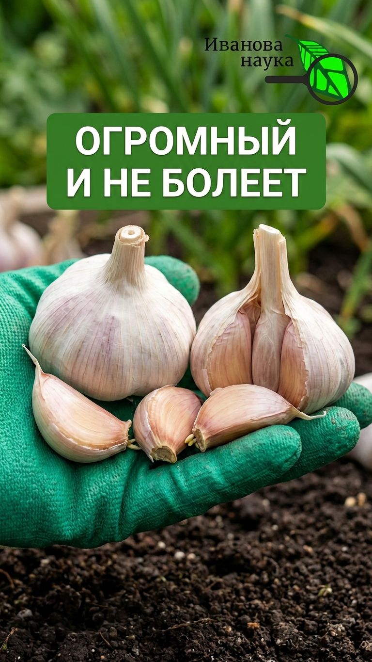 🧄 Лучшая ОБРАБОТКА ЧЕСНОКА ПЕРЕД ПОСАДКОЙ! Осеннее обеззараживание головок. Крупный и без болезней