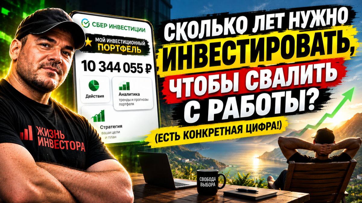 Я посчитал: через СТОЛЬКО лет ты уволишься (конкретная цифра)