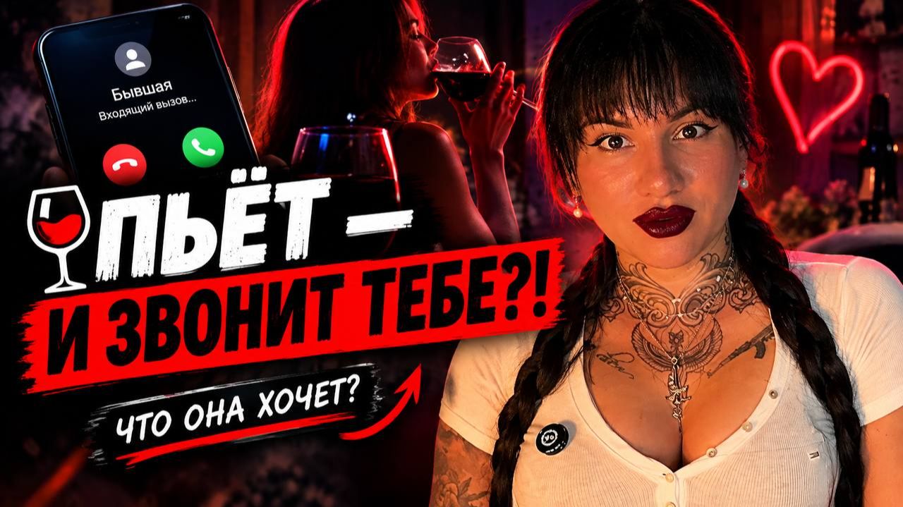 БЫВШАЯ ЗВОНИТ ТОЛЬКО КОГДА ВЫПЬЕТ — ЧТО ОНА ЧУВСТВУЕТ НА САМОМ ДЕЛЕ?