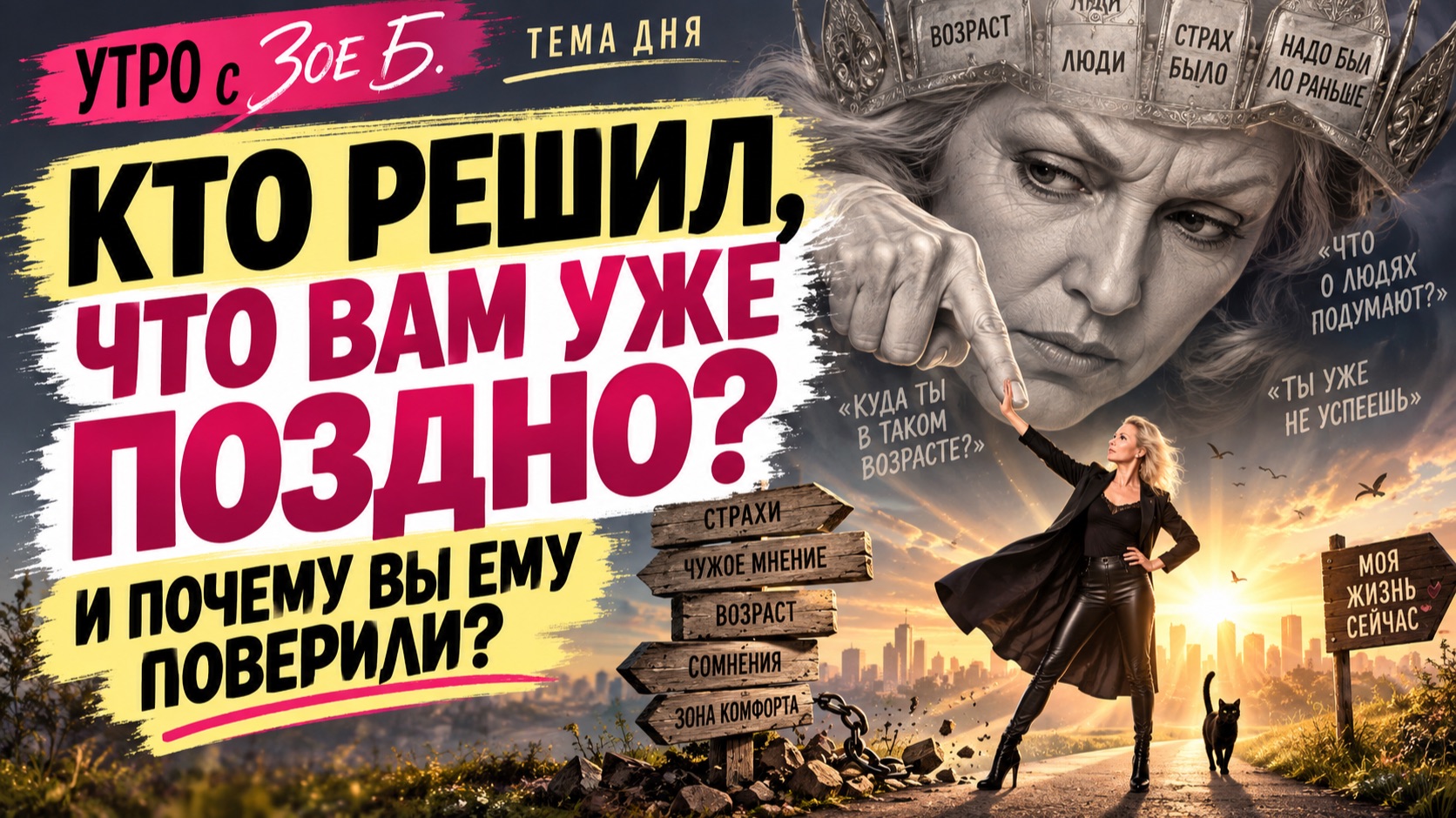 УТРО | ТЕМА ДНЯ С ЗОЕЙ Б| Утренние выпуски, после которых можно немного иначе смотреть на свою жизнь