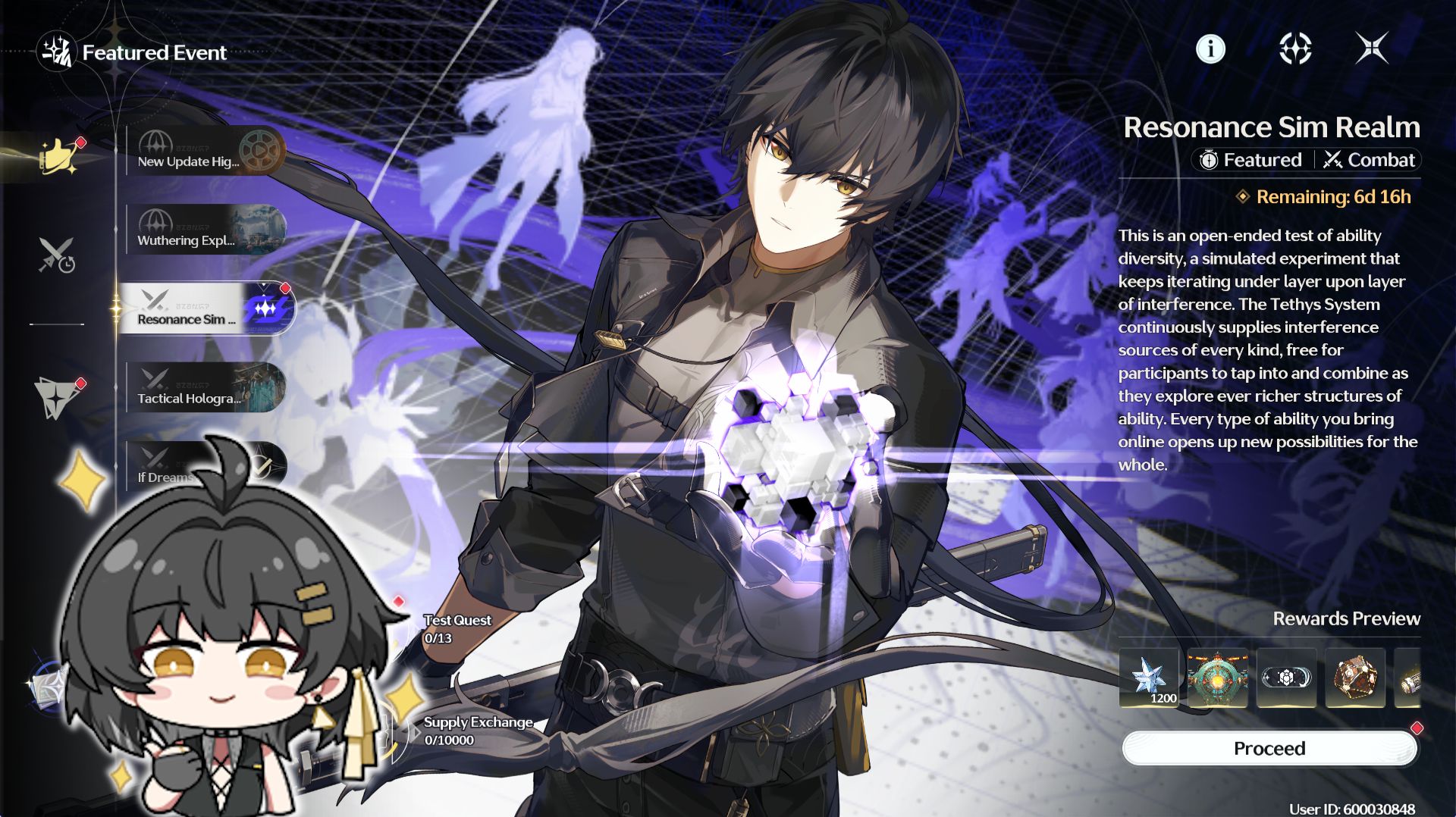 WuWa ⬥ Событие «Resonance Sim Realm» (01-04)
