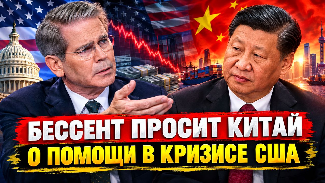 Бессент просит Китай о помощи в кризисе США