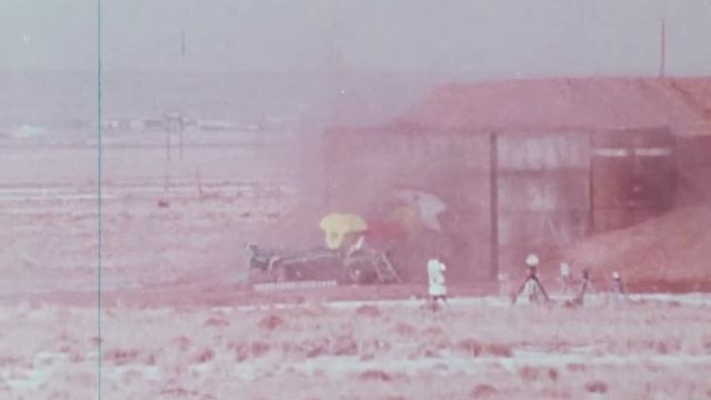 Испытания контейнера для радиоактивных отходов США