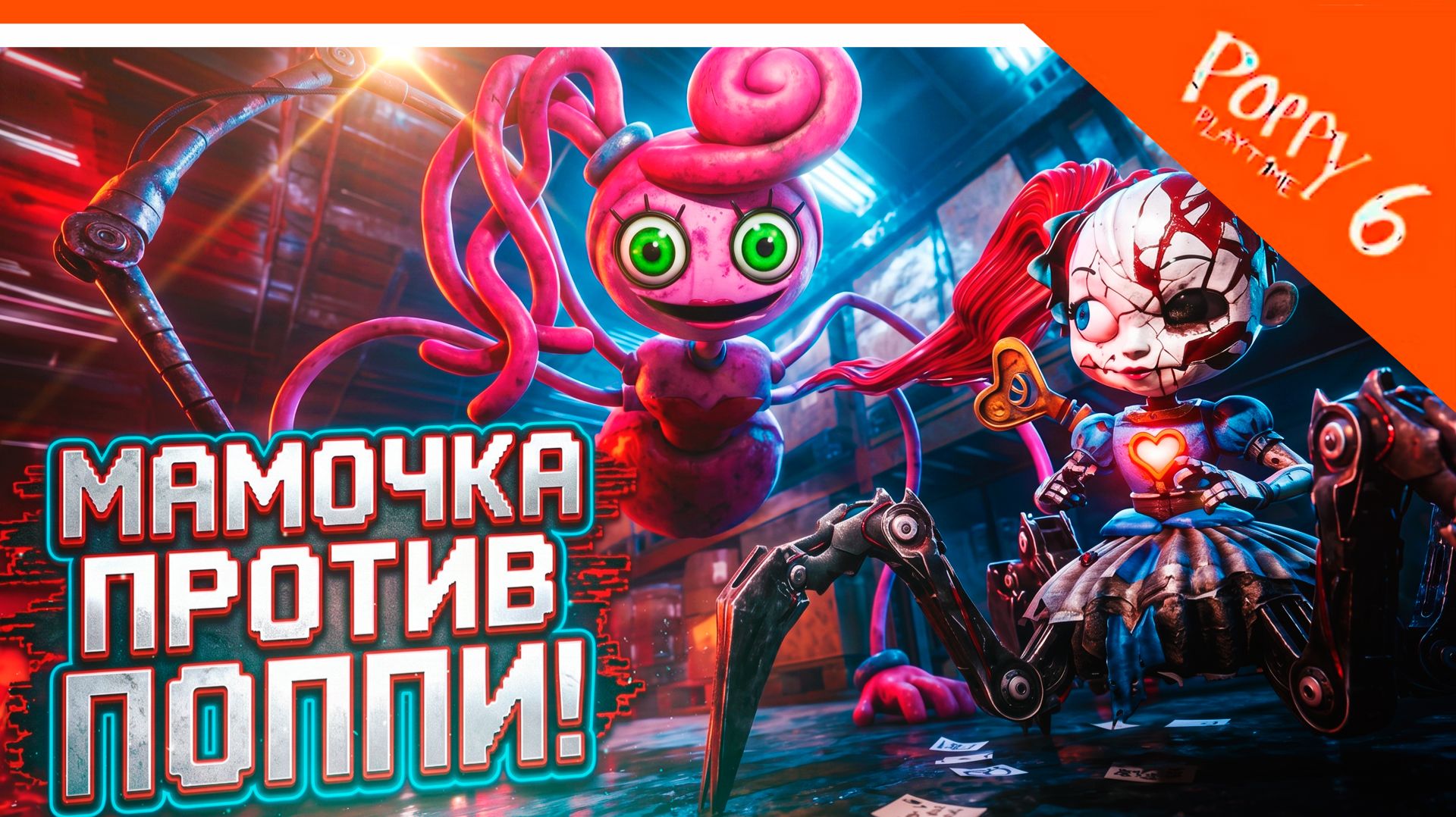 🌟 МАМОЧКА ДЛИННЫЕ НОГИ ПРОТИВ ПОППИ! 6 ГЛАВА ПОППИ ПЛЕЙТАЙМ ТРЕЙЛЕР ФАНМЕЙД 🌟 Poppy Playtime