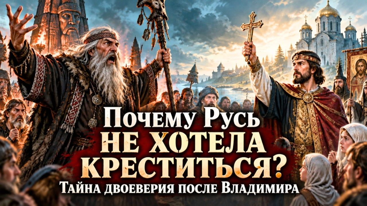 КРОВАВАЯ ПРАВДА 988 года: Крещение Руси было ЖЕСТОКОЙ ВОЙНОЙ?!
