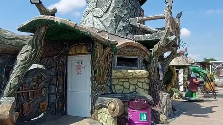 сказочные дома.