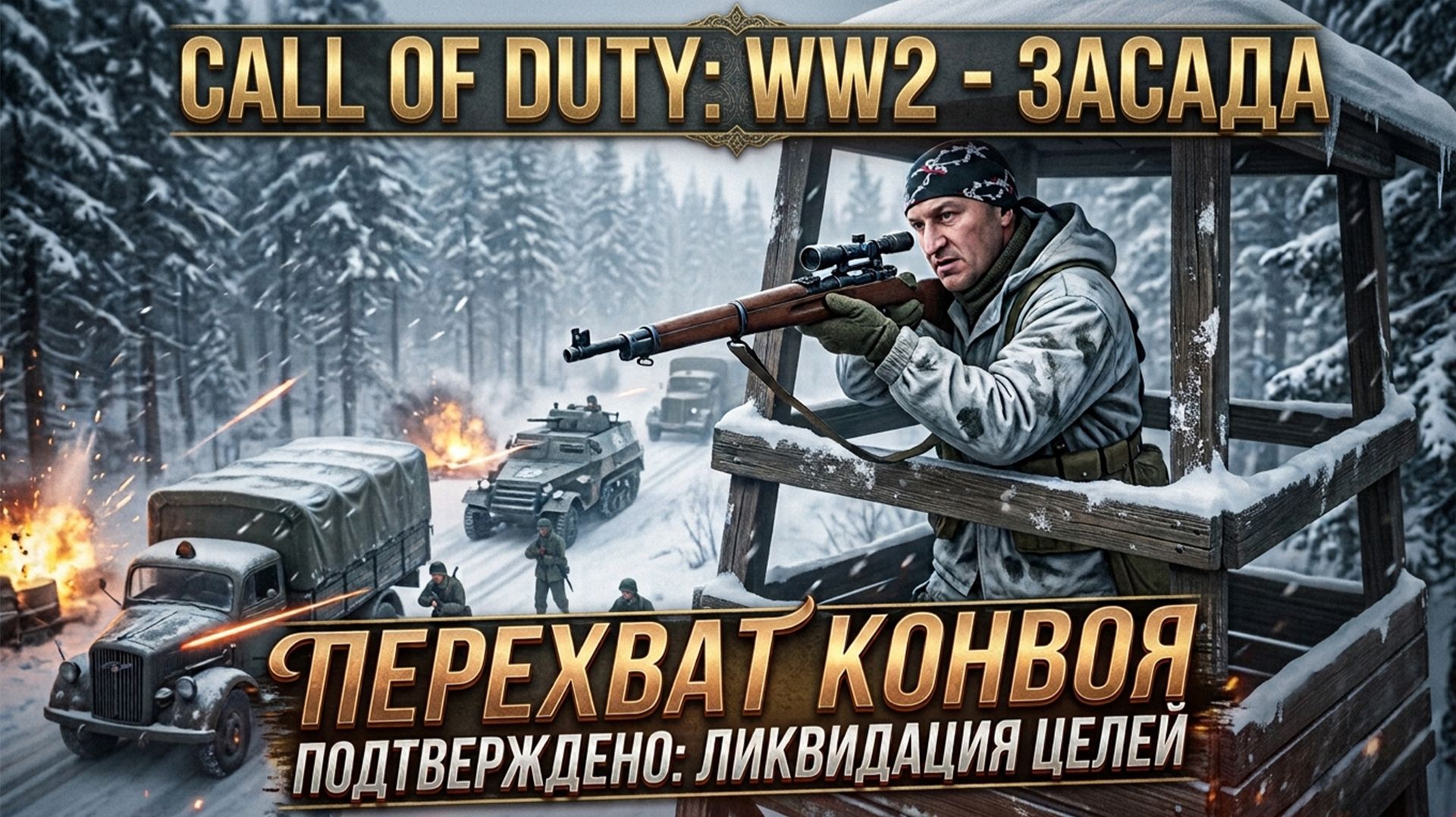 Call Of Duty: WW2 (World War 2) «ЗАСАДА» ➤ Прохождение на Русском - 10