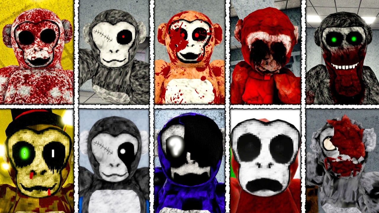 РОЛОКС | Lethal Ape против Lethal Ape Experience — Все Скримеры Монстров и Сюжет