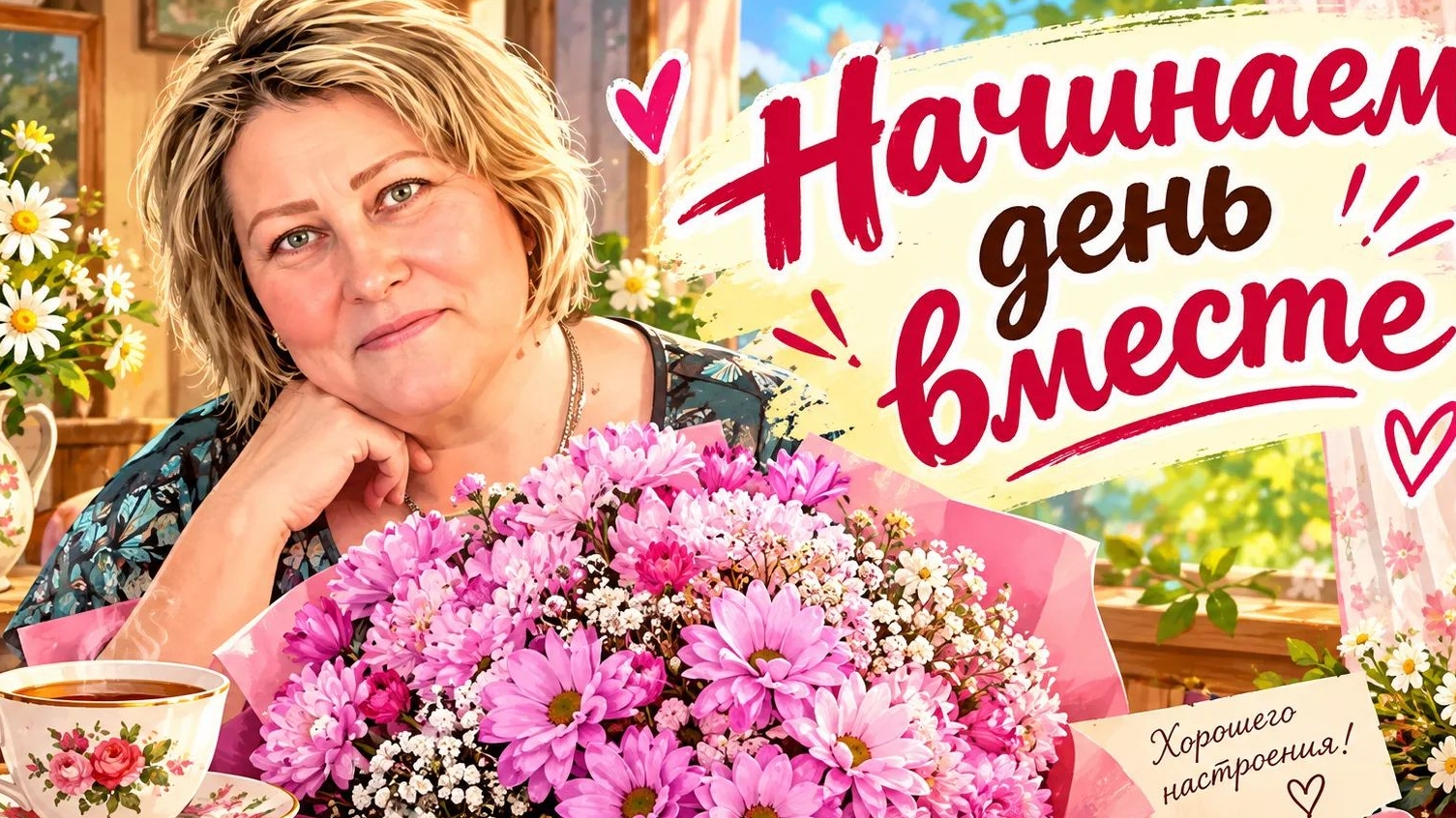 Начинаем день вместе.