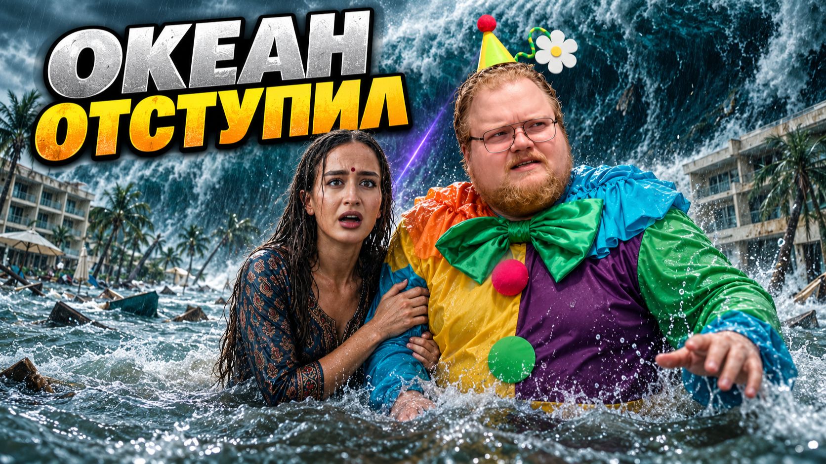 ЛЮДИ ПОШЛИ К ВОДЕ, НЕ ПОНИМАЯ, ЧТО ЭТО ПРЕДУПРЕЖДЕНИЕ ► РЕАКЦИЯ T2x2