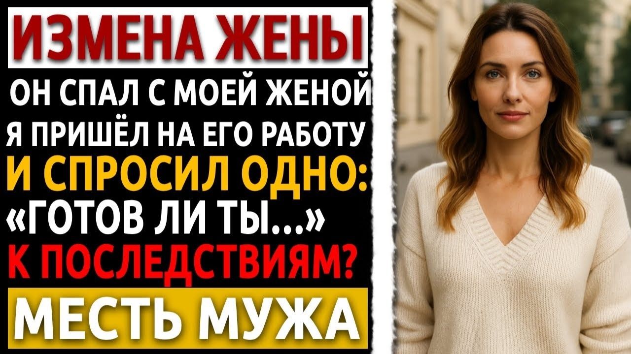 Измена жены - Это случилось на работе