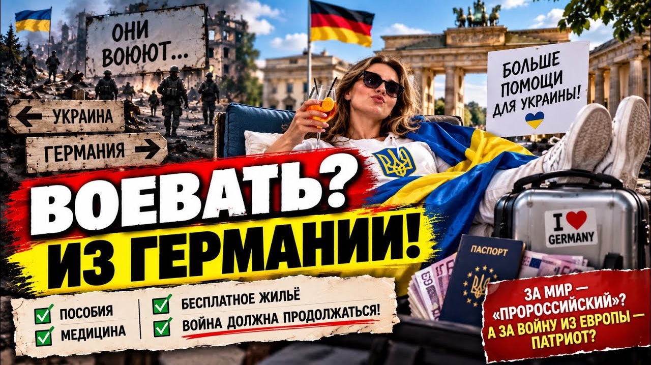 Чем дольше война, тем дольше Германия? Неудобный вопрос беженцам. #новости #беженцыизукраины
