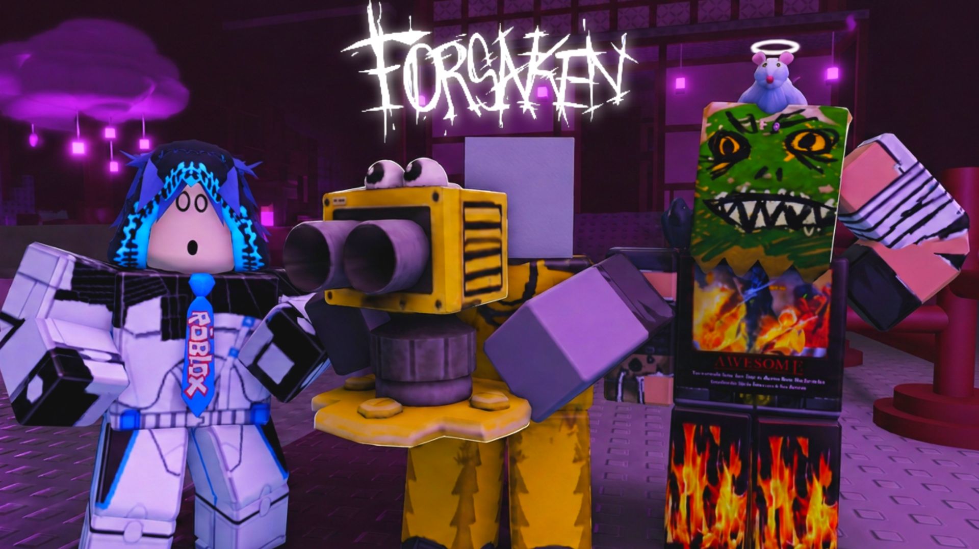 КОЛЛАБА ФОРСАКЕН Vs Ourple Guy | Покинутый [Forsaken]