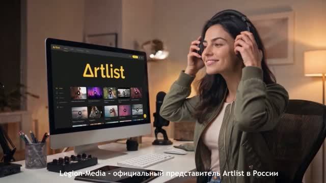 Legion и Artlist партнеры в РФ