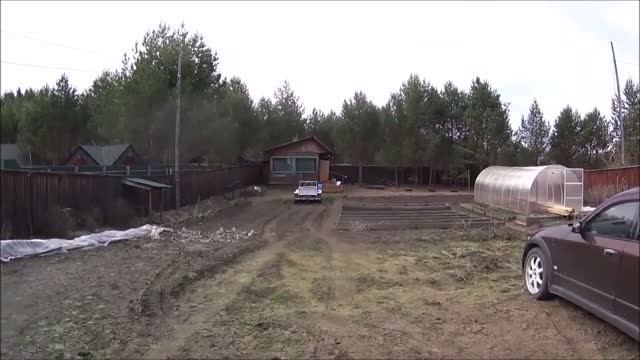 Первый день на своём участке . как всё начиналось