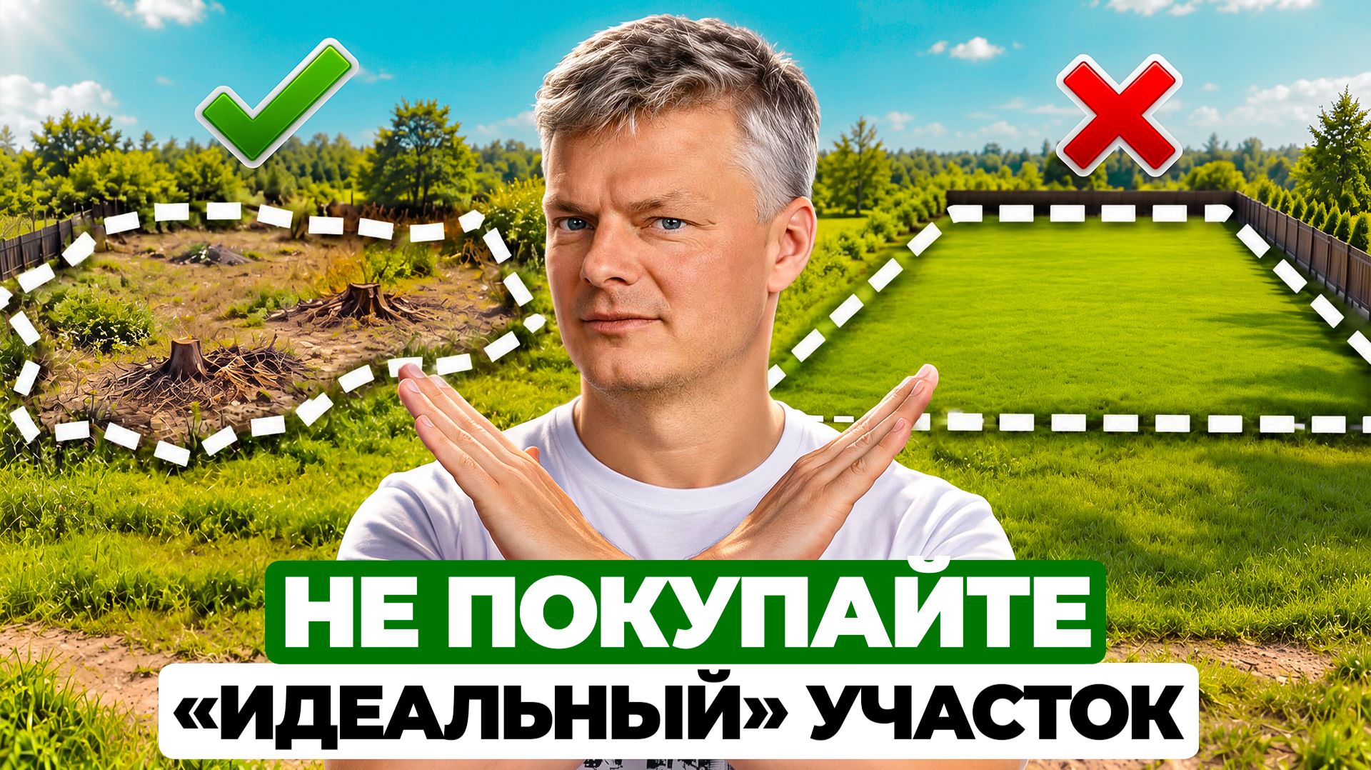 Как НЕ ОШИБИТЬСЯ с участком для дома: 10 главных пунктов