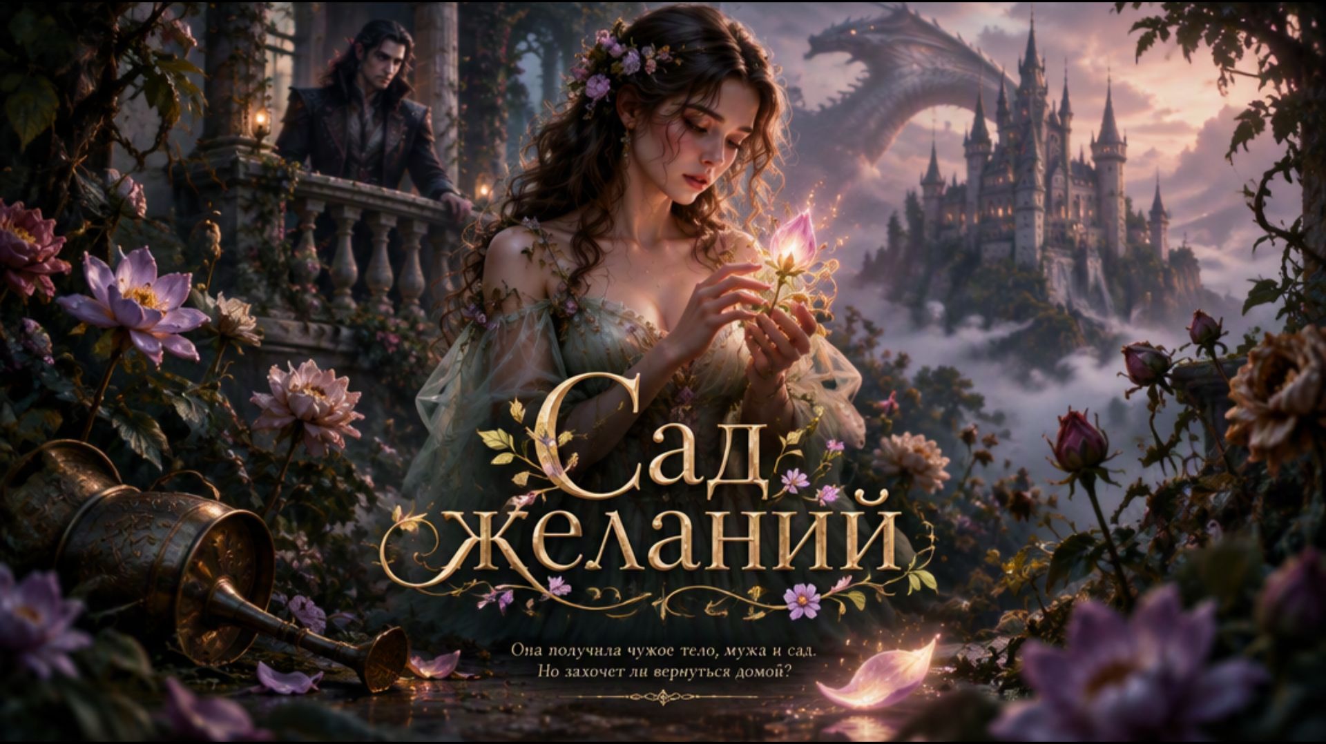 📖ПОЛНАЯ АУДИОКНИГА📖САД ЖЕЛАНИЙ🩵🌙ЛЮБОВНЫЕ ФЕНТЕЗИ🌙