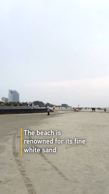 🏖Серебряный пляж Бэйхая: туристическая жемчужина Китая