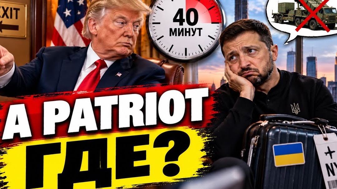Нью-Йорк увидел, Трампа увидел. А Patriot где? 😄#новости #украина #россия
