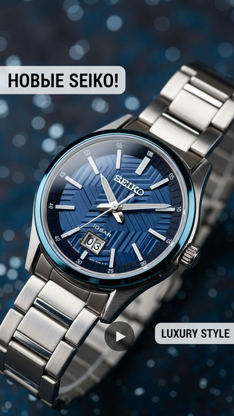 Seiko снова удивили! НАКОНЕЦ САПФИР!!!