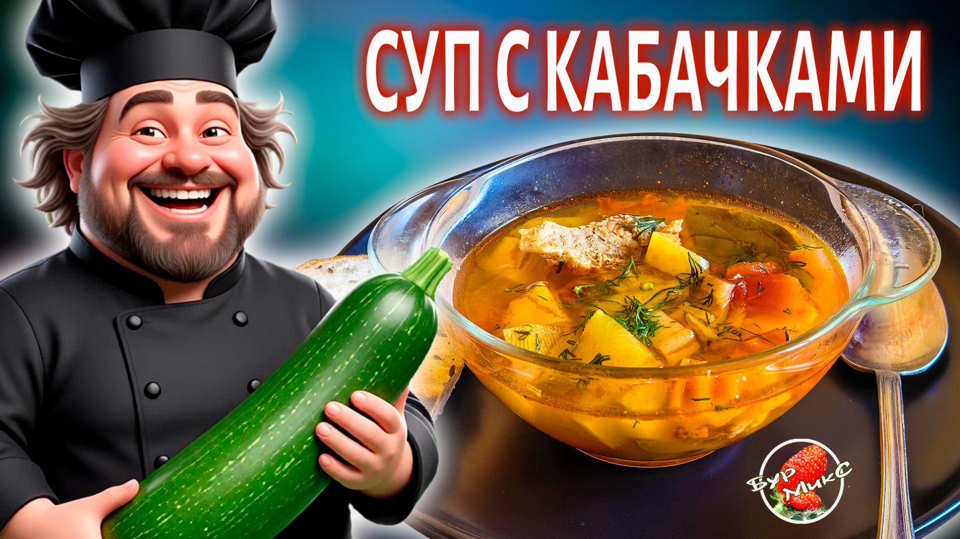 Суп с кабачками