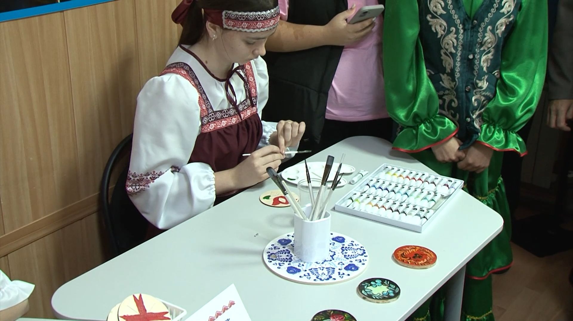 В Красногвардейском округе открыли этнографическую площадку «Наследие народов России»