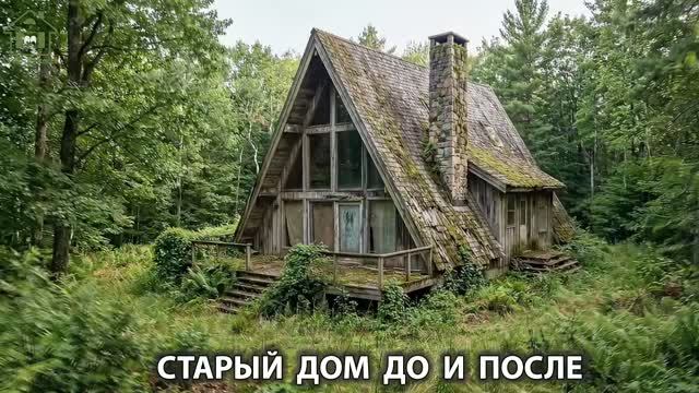 Старый Дом до и после (82) Ремонт заброшенного дома и что получилось в итоге
