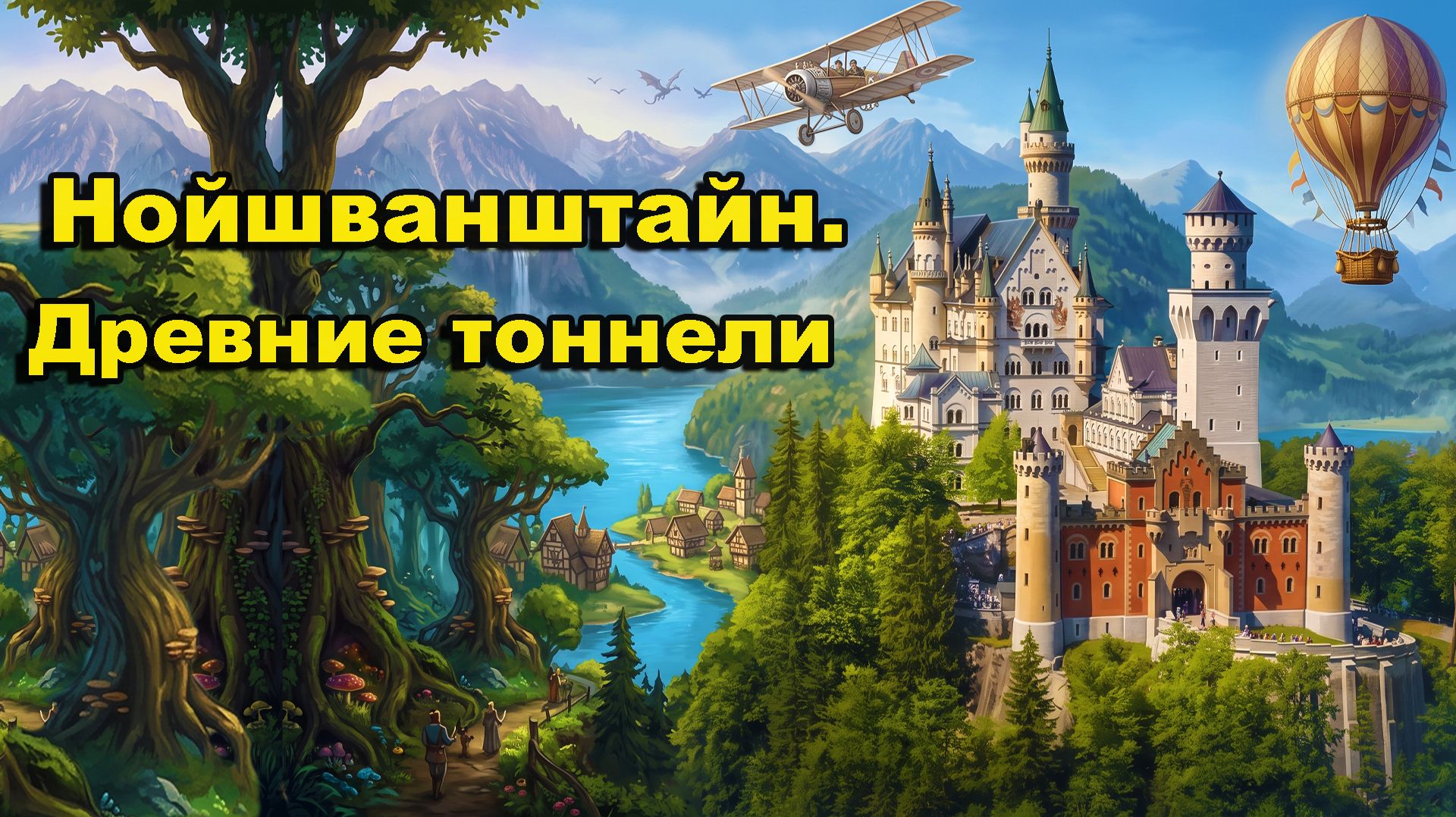 Нойшванштайн. Древние тоннели